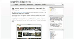 Desktop Screenshot of iwebunlimited.com